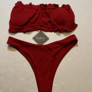 Two piece Womens Zanful swimsuit